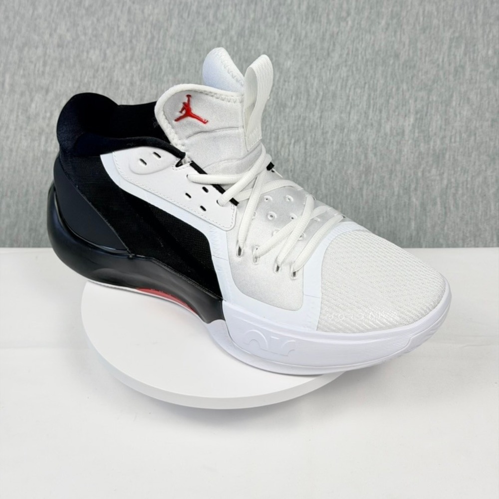 Jordan Zoom Separate Mens Basketball Shoes Black White Red DH0249-051 Size 11 - Picture 5 of 15